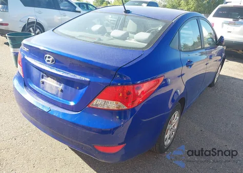 2012 Hyundai Accent Gls from USA, damaged, VIN KMHCT4AE1CU131548